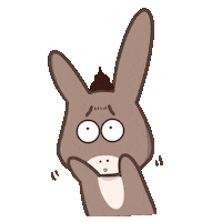 roba_blahblah donkey roba robadonkey Sticker