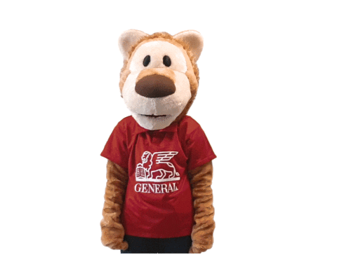 Lion Ski Sticker by Generali.si