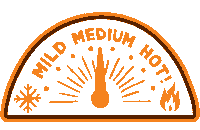 butterchickenroti hot heat spicy spice Sticker