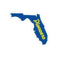 Florida Pioneers Sticker by IRSC - Indian River State College