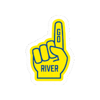 Cheering Foam Finger Sticker by IRSC - Indian River State College