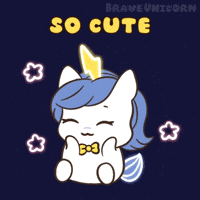 Bu Cuteness Overload GIF by Brave Unicorn
