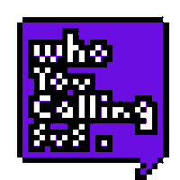 Suspicious Text Sticker