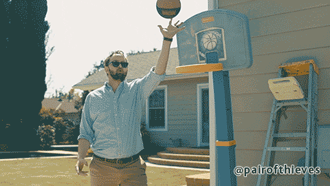 pairofthieves giphyupload basketball ball is life sucker GIF