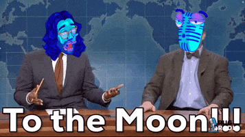 To The Moon Nft GIF by Rug Radio
