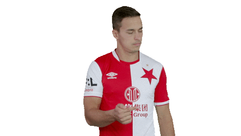 marko alvir slavia football Sticker by SK Slavia Praha