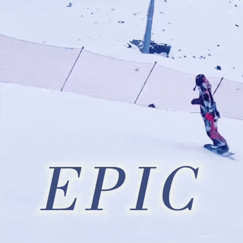 Jump Snowboarding GIF