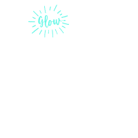 Rose Glow Sticker by Vibelle Distribution Inc.