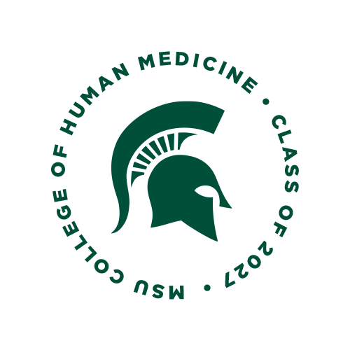 Michigan State University Spartans Sticker by MSU College of Human Medicine