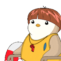 Knock It Off Swimming Sticker by Pudgy Penguins