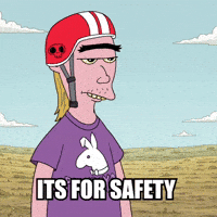 Helmet Safety GIF by Web3 Playboys