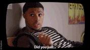 No Way Reaction GIF by grown-ish