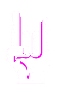 3D Rock Sticker by onlinepunk