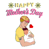 Mom Mother Sticker by WildSkyMedia