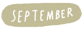 September 1 Autumn Sticker by Sara Maese
