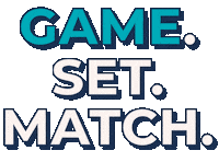 Tennis Court Win Sticker by shopDoubletake