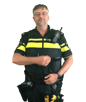 Agent Uniform Sticker by Politie De Waarden