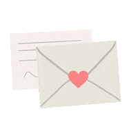Love Letter Heart Sticker by Foe & Dear