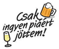 lagzifeszt magyar hungarian pia bor Sticker