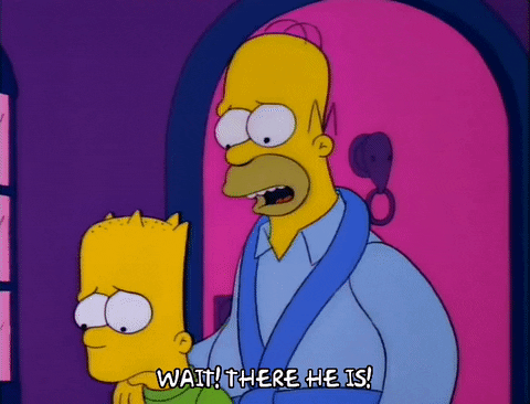 Season 3 Fear GIF by The Simpsons