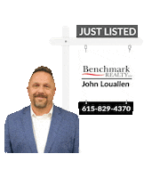 benchmarkrealtytn john louallen Sticker