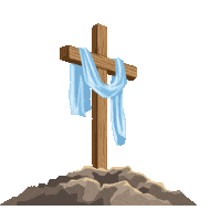 Jesus Renascimento Sticker