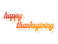 Give Thanks Thank You Sticker