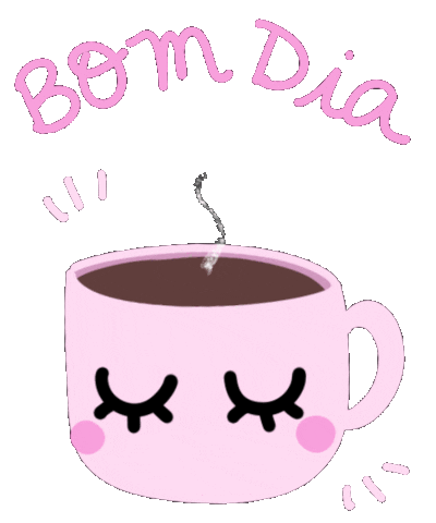 Bom Dia Coffee Sticker