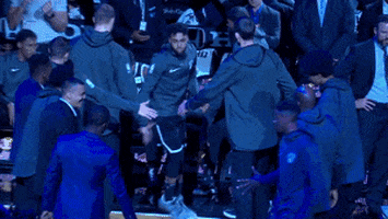 excited get ready GIF by NBA