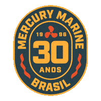 30Anos Sticker by Mercury Marine Brasil