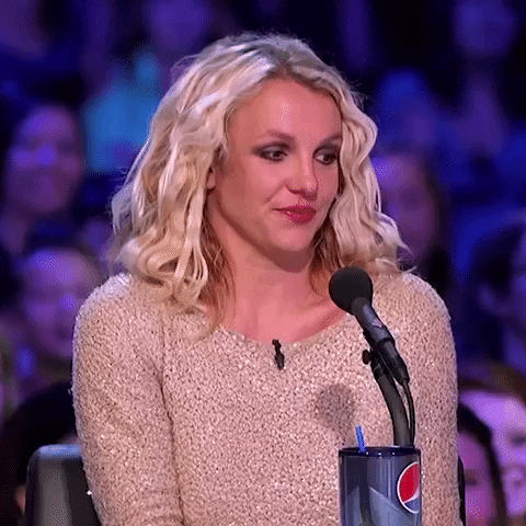awkward britney spears GIF by X Factor Global