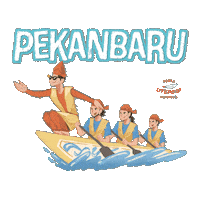 Pekanbaru Literasi Sticker by Gramedia Pustaka Utama