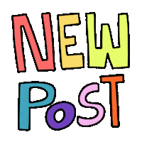 New Post Sticker