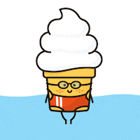 Ice Cream Sticker by Nevada Milk