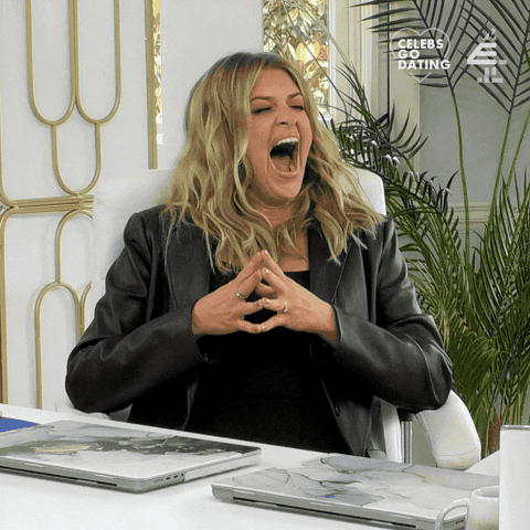 Tired Anna GIF by Celebs Go Dating