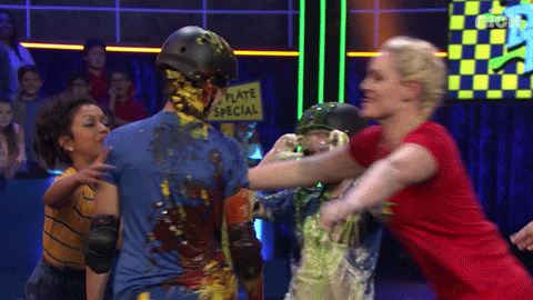 lindsey vonn slime GIF by Nickelodeon