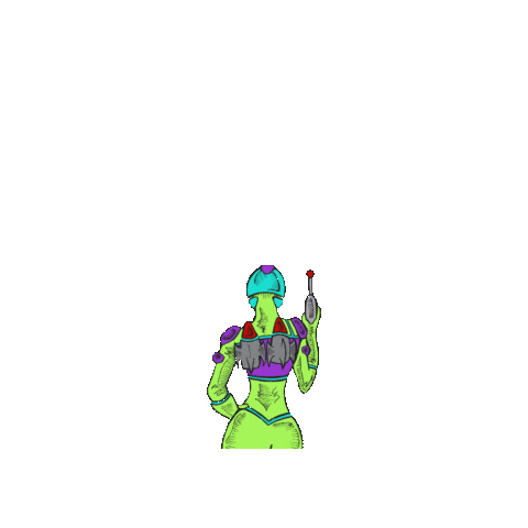 Hero Scifi Sticker by SneakyMissiles