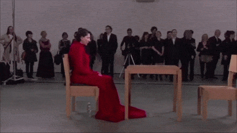 marina abramovic GIF