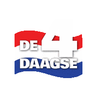 VierdaagseNijmegen nijmegen wandelen vierdaagse 4daagse Sticker