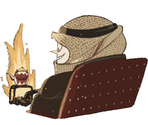 Fire Winter Sticker
