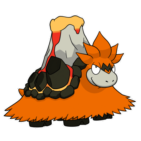 Mega Evolution Volcano Sticker by Pokémon