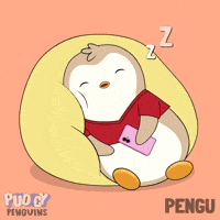 Good Night Sleeping GIF by Pudgy Penguins