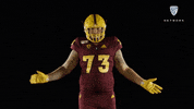 Football Clap GIF by Pac-12 Network