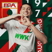 Football Love GIF by FC Augsburg 1907