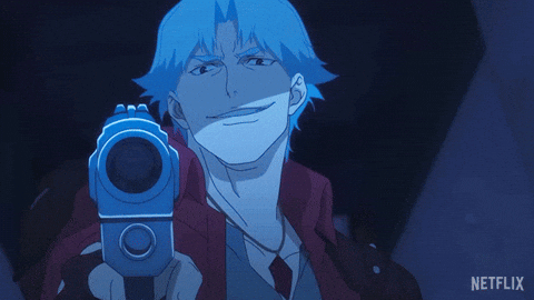 Devil May Cry Smirk GIF by NETFLIX