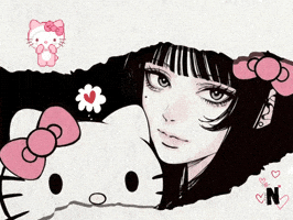 Hello Kitty Love GIF