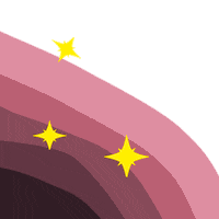 Rainbow Color Sticker