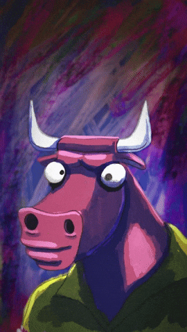 Torito mirando
