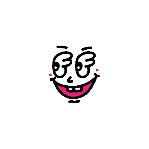 offline_korea face 캐릭터 offline 얼굴 Sticker