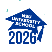 Uschool Sticker by Nova Southeastern University